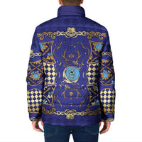 Zodiac Signs Padded Jacket The Water Element Baroque Clubs Card