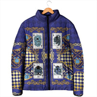 Zodiac Signs Padded Jacket The Water Element Baroque Clubs Card