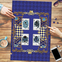 Zodiac Signs Puzzle The Water Element Baroque Clubs Card