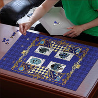 Zodiac Signs Puzzle The Water Element Baroque Clubs Card