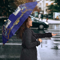 Zodiac Signs Umbrella The Water Element Baroque Clubs Card