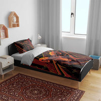Aries Zodiac Bedding Set With Bold Triangle