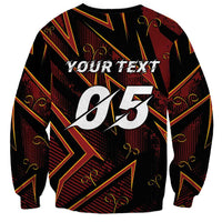 Custom Aries Zodiac Sweatshirt With Bold Triangle
