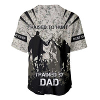 Deer Hunting Fathers Day Baseball Jersey Best Dad Ever