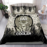 Deer Hunting Fathers Day Bedding Set Best Dad Ever