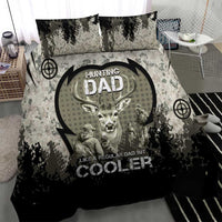 Deer Hunting Fathers Day Bedding Set Best Dad Ever