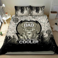Deer Hunting Fathers Day Bedding Set Best Dad Ever