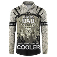 Deer Hunting Fathers Day Button Sweatshirt Best Dad Ever