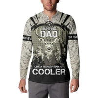 Deer Hunting Fathers Day Button Sweatshirt Best Dad Ever