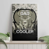 Deer Hunting Fathers Day Canvas Wall Art Best Dad Ever