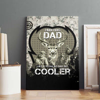 Deer Hunting Fathers Day Canvas Wall Art Best Dad Ever