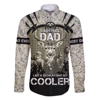 Deer Hunting Fathers Day Family Matching Mermaid Dress and Hawaiian Shirt Best Dad Ever