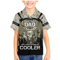 Deer Hunting Fathers Day Family Matching Mermaid Dress and Hawaiian Shirt Best Dad Ever
