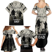 Deer Hunting Fathers Day Family Matching Summer Maxi Dress and Hawaiian Shirt Best Dad Ever