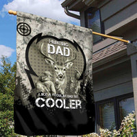 Deer Hunting Fathers Day Garden Flag Best Dad Ever