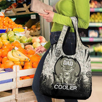 Deer Hunting Fathers Day Grocery Bag Best Dad Ever