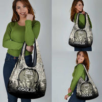 Deer Hunting Fathers Day Grocery Bag Best Dad Ever