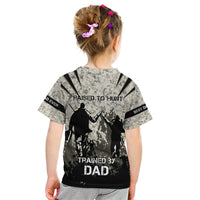 Deer Hunting Fathers Day Kid T Shirt Best Dad Ever