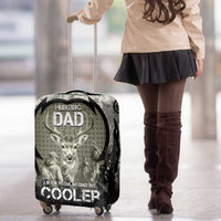 Deer Hunting Fathers Day Luggage Cover Best Dad Ever