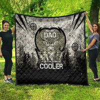 Deer Hunting Fathers Day Quilt Best Dad Ever