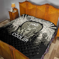 Deer Hunting Fathers Day Quilt Best Dad Ever