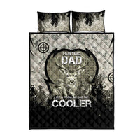 Deer Hunting Fathers Day Quilt Bed Set Best Dad Ever