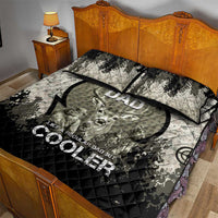 Deer Hunting Fathers Day Quilt Bed Set Best Dad Ever