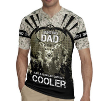 Deer Hunting Fathers Day Rugby Jersey Best Dad Ever