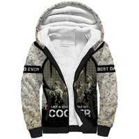 Deer Hunting Fathers Day Sherpa Hoodie Best Dad Ever