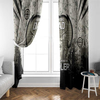 Deer Hunting Fathers Day Window Curtain Best Dad Ever