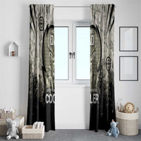 Deer Hunting Fathers Day Window Curtain Best Dad Ever