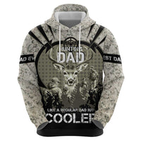 Deer Hunting Fathers Day Zip Hoodie Best Dad Ever