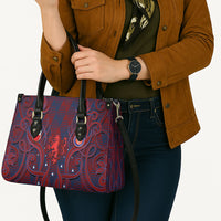 Czech Republic Football Leather Bag Art Nouveau Patterns With National Lion