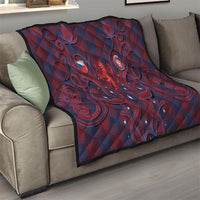 Czech Republic Football Quilt Art Nouveau Patterns With National Lion