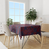 Czech Republic Football Tablecloth Art Nouveau Patterns With National Lion