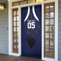 Custom France Football Door Cover Gallic Rooster Luxury Sport Style