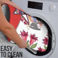 Chile Bathroom Set Andean Condor With Chilean Bellflower - Wonder Print Shop