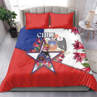 Chile Bedding Set Andean Condor With Chilean Bellflower - Wonder Print Shop