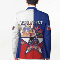 Personalized Chile Blazer Andean Condor With Chilean Bellflower - Wonder Print Shop