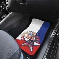 Chile Car Mats Andean Condor With Chilean Bellflower - Wonder Print Shop