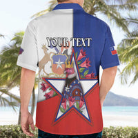 Personalized Chile Hawaiian Shirt Andean Condor With Chilean Bellflower - Wonder Print Shop