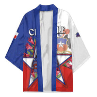 Personalized Chile Kimono Andean Condor With Chilean Bellflower - Wonder Print Shop