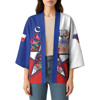Personalized Chile Kimono Andean Condor With Chilean Bellflower - Wonder Print Shop