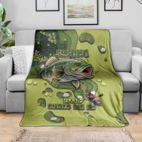 Fishing Blanket Reely Lures Me In - Wonder Print Shop