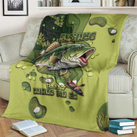 Fishing Blanket Reely Lures Me In - Wonder Print Shop