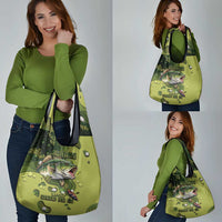 Fishing Grocery Bag Reely Lures Me In - Wonder Print Shop