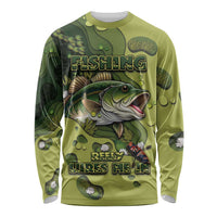 Personalized Fishing Long Sleeve Shirt Reely Lures Me In - Wonder Print Shop