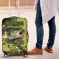 Fishing Luggage Cover Reely Lures Me In - Wonder Print Shop