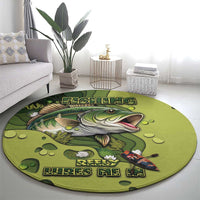Fishing Round Carpet Reely Lures Me In - Wonder Print Shop