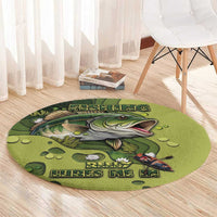 Fishing Round Carpet Reely Lures Me In - Wonder Print Shop